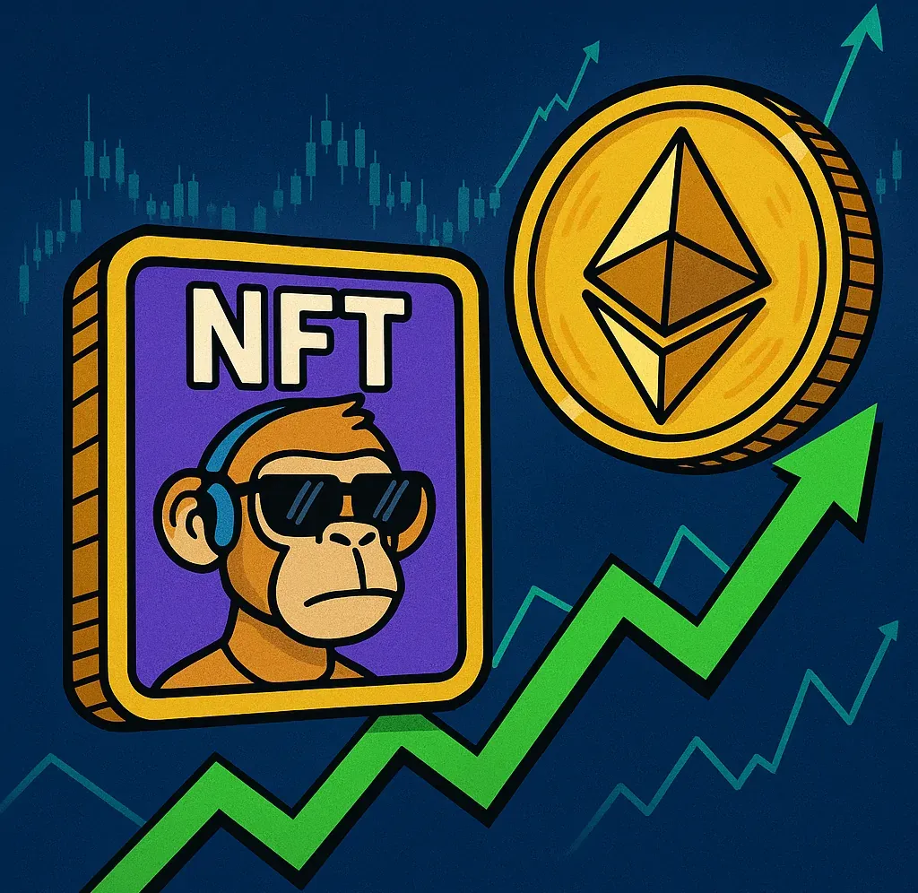Illustration for article: NFTs Are Booming Again—But Is It Real Demand or Just Ethereum’s Rally
