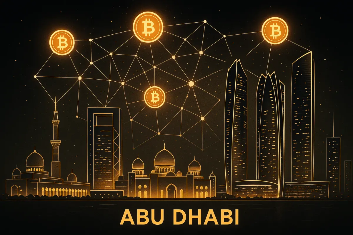 Illustration for article: Tokenization Goes Live in Abu Dhabi: Why the UAE Is Setting the Global Pace