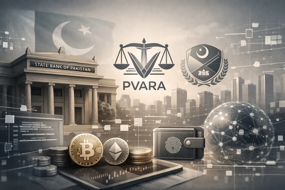 Illustration for article: SBP and PVARA Move Toward Regulated Crypto Adoption in Pakistan