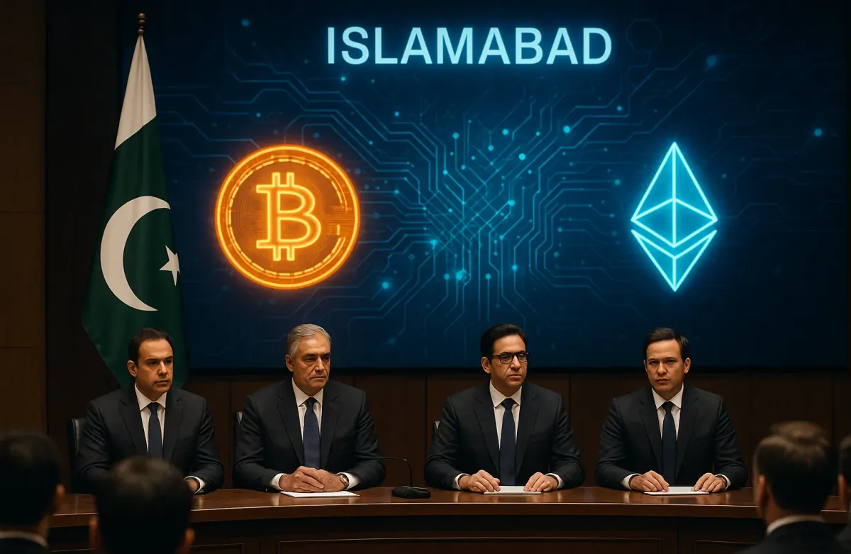 Illustration for article: Pakistan Virtual Assets Regulatory Authority (PVARA) Holds First Board Meeting