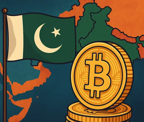 Illustration for article: Pakistan and Bitcoin Reserves: Can the Country Take the Lead in South Asia