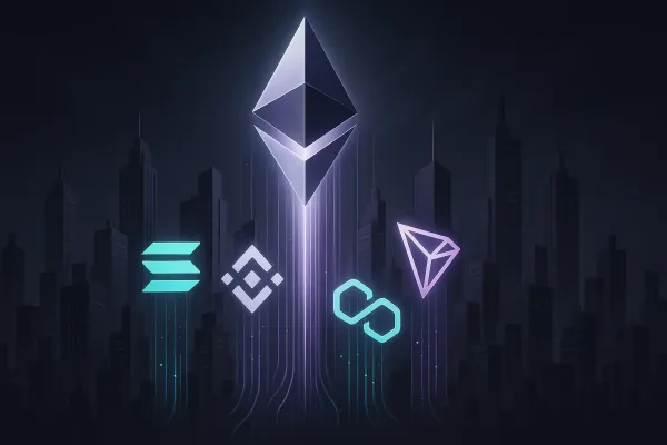 Illustration for article: Ethereum Leads the DeFi and RWA Race with the Baseline of Trust & Scale