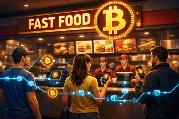Illustration for article: Bitcoin Enters Fast Food Industry as Steak ’n Shake Builds BTC Reserve